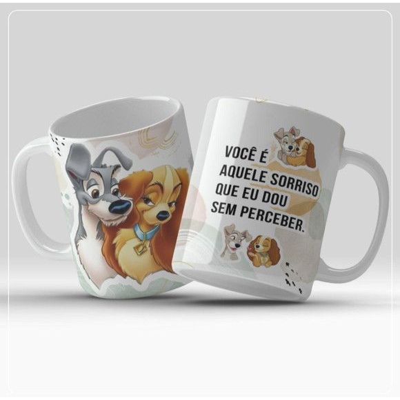 Caneca "Dama & Vagabundo"