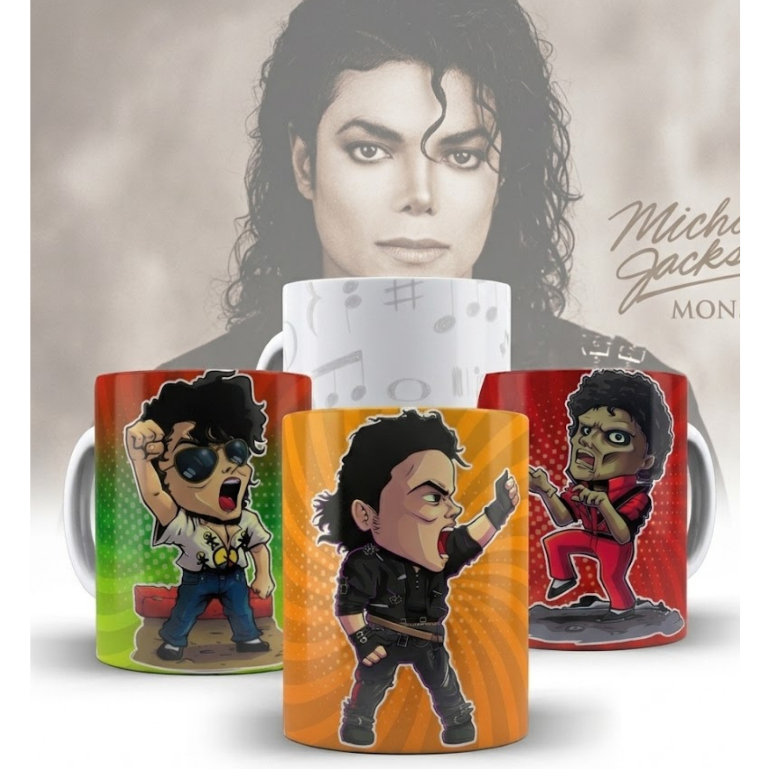 Caneca Personalizada Michael Jackon