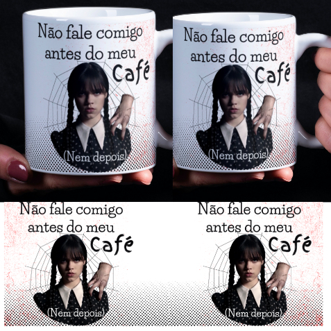 Caneca "Wandinha" 325ml