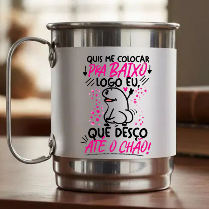Caneca Chopp Alumínio Personalizada 500ml