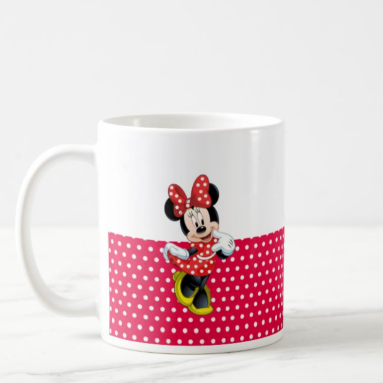 Caneca Rosa Minie