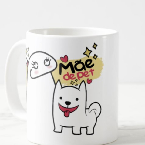 Caneca "Mãe de Pet Flork"
