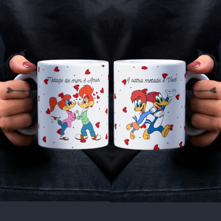 Caneca Namorados Pica-Pau