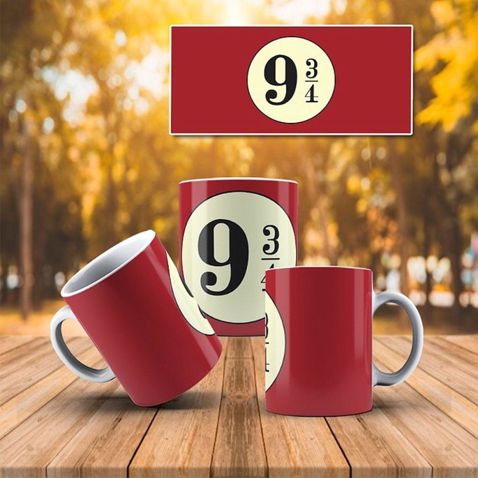 Caneca Harry Potter "Elementos Mágicos"