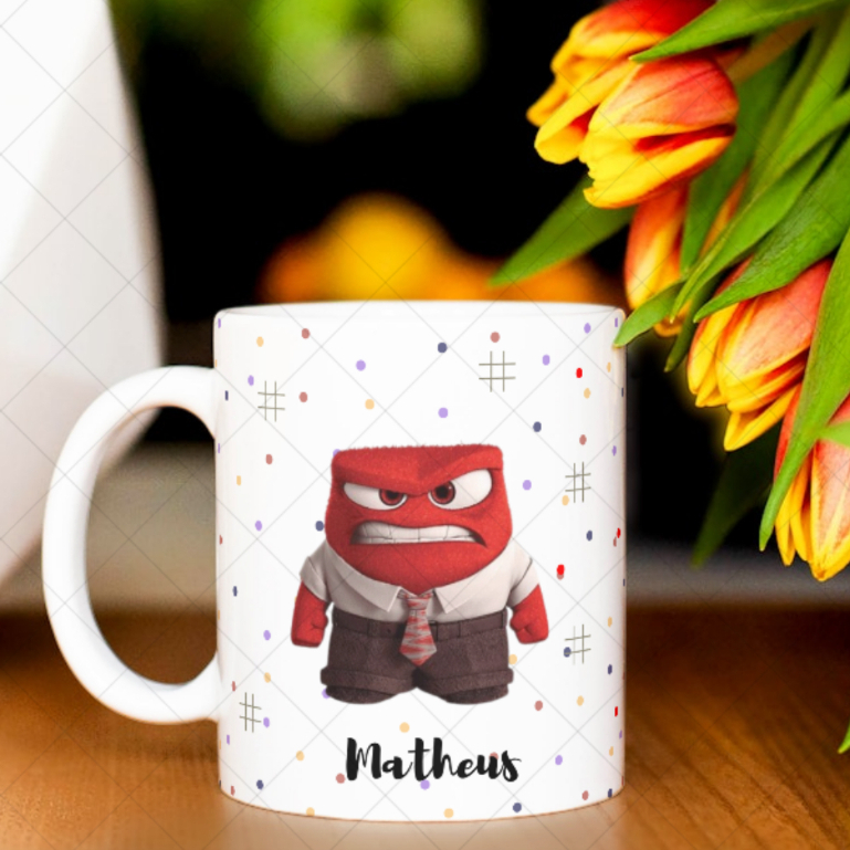 Caneca Divertidamente "Me poupe de Passar Raiva"